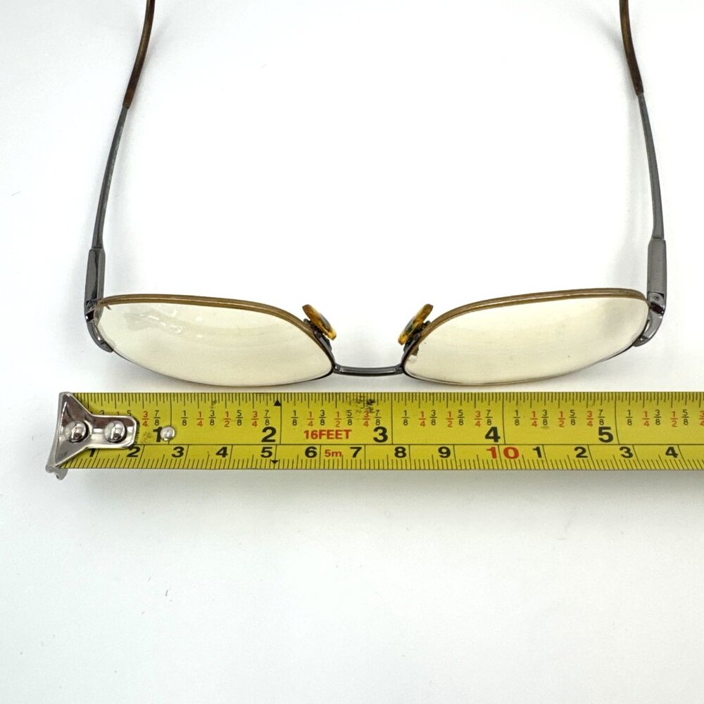 Vintage Jaguar Eyeglass Frames Model 3342-276 Bronze Tortoise Half Rim 55-17-140 - Picture 12 of 14